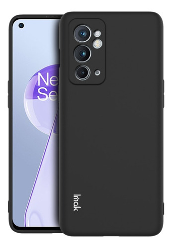 Funda Negra De Tpu De La Serie Imak Uc-3 Para Oneplus 9rt 5g