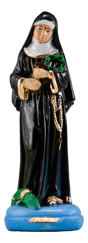 Imagem Santa Rita De Cassia Escultura Gesso Estatua Católica