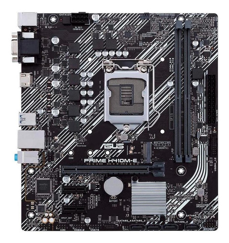 Imagem 2 de 7 de Placa Mãe Asus Prime H410m-e Intel Lga 1200 Matx Ddr4 10ª Ge