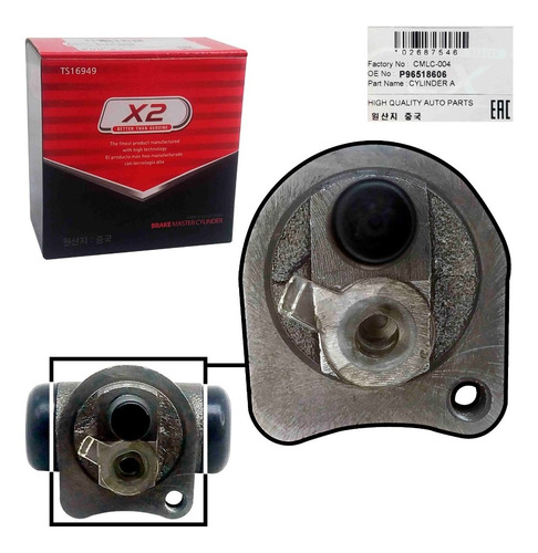 Imagen 9 de 10 de Cilindro Freno Trasero Spark Matiz Medida 11/16 Original