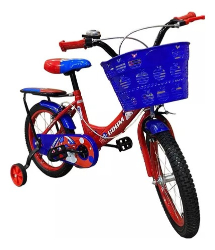 Bicicletas Para Niños Rin 16  Llantas Auxiliar Marca Crom