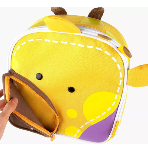 Mochila Marcus & Marcus Térmica Girafa Amarela