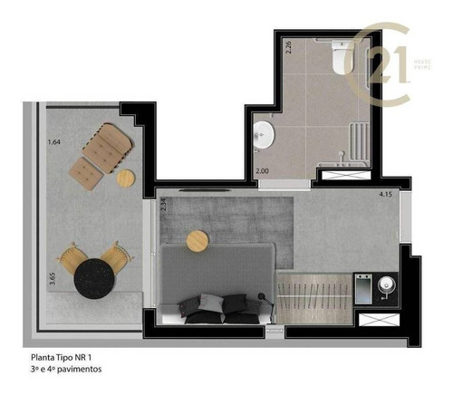 Imagem 25 de 25 de Apartamento Com 1 Dormitório Studio À Venda, 25 M² Por R$ 390.000 - Perdizes - São Paulo/sp - Ap24145
