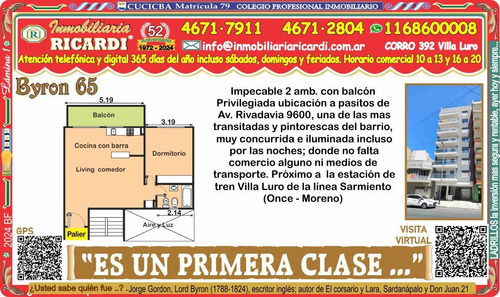 Es Un Primera Clase 2 Amb Nuevito Premium Balcon