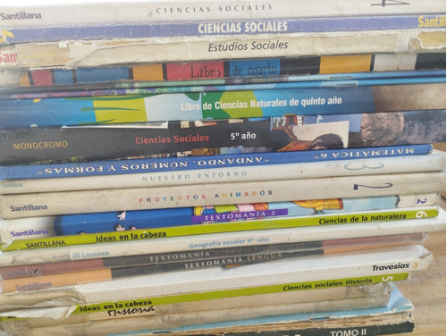 Libros De Textos Escolares...lote De 23 Libros