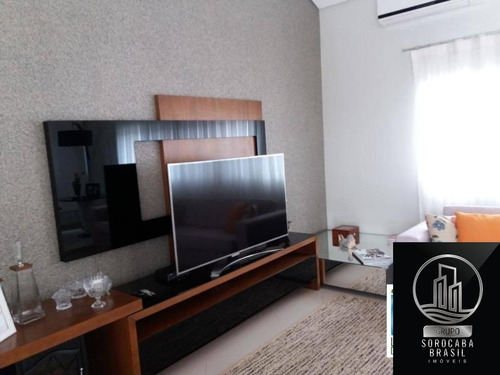 Espetacular Sobrado Com 4 Dormitórios À Venda, 500 M² Por R$ 2.800.000 - Condomínio Lago Da Boa Vista - Sorocaba/sp, Próximo Á Padaria Real. - Ca00069 - 67650829