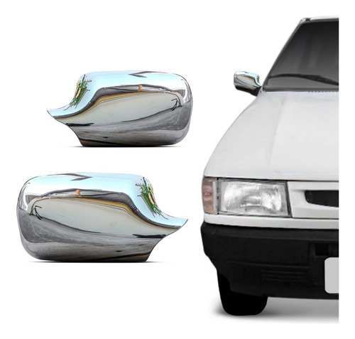 Capa Retrovisor Cromado Uno Fire 2001 2002 2003 2004 2005