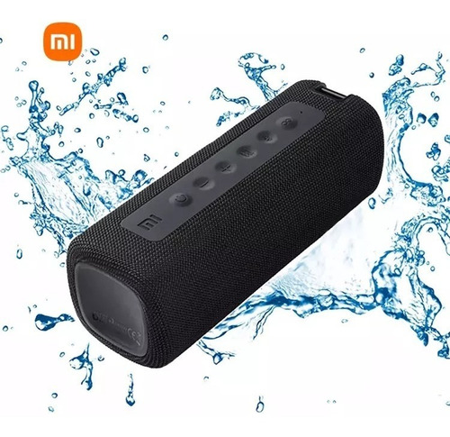 Parlante Xiaomi Mi Portable Bluetooth Speaker (16W) MDZ-36-DB portátil waterproof negra