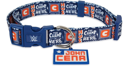 Wwe John Cena De 5/8 x 8   14  Ajustable Perro Collar