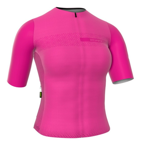 Camisa Ciclismo Feminina Curta Lady Ert Bolso Fit Race