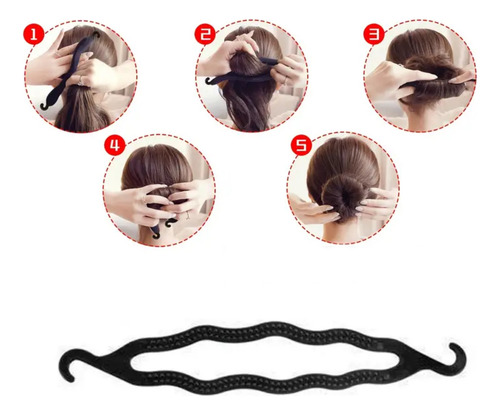 Kit 7 Acessórios Para Cabelo Penteado Coque Trança Agulha