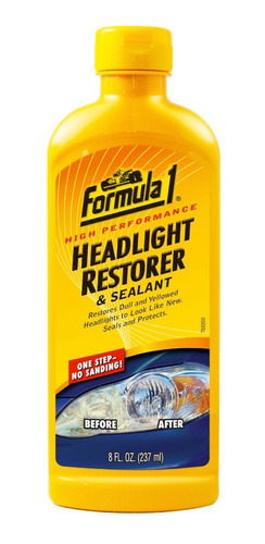 Headlight Restorer Formula 1 8 Oz.