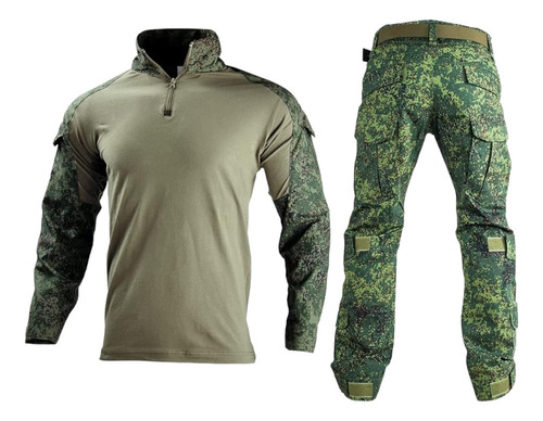 Uniforme Tactico Militar Completo Pantalon + Camisa Airsoft
