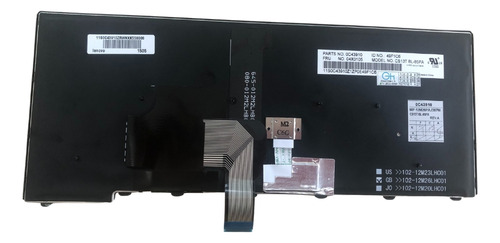 Teclados para notebooks y netbooks Lenovo ThinkPad THINKPAD T440 color Negro