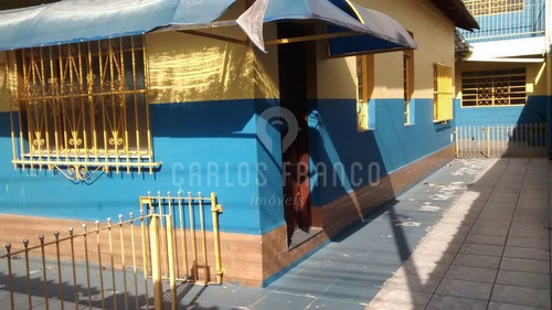 Casa Térrea, Zona Mista, Com 6 Salas, 2 Banheiros, 4 Vagas, Quintal E Edícula No Butantã - Cf65605