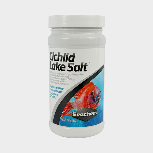Sais Para Ciclídeos Africanos Seachem Cichlid Lake Salt 250g