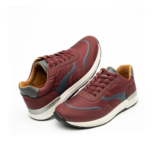 Imagen 3 de 7 de Tenis Flexi Hombre 406901 Vino