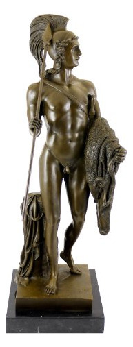 Kunst & Ambiente - Estatua De Bronce - Jasón Con El Vellocin