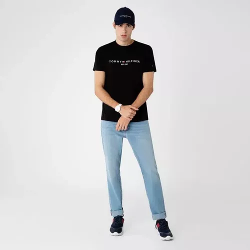Camiseta Tommy Hilfiger Logo Established - Oficial Mens Store  A melhor  loja masculina de roupas e calçados importados do Brasil