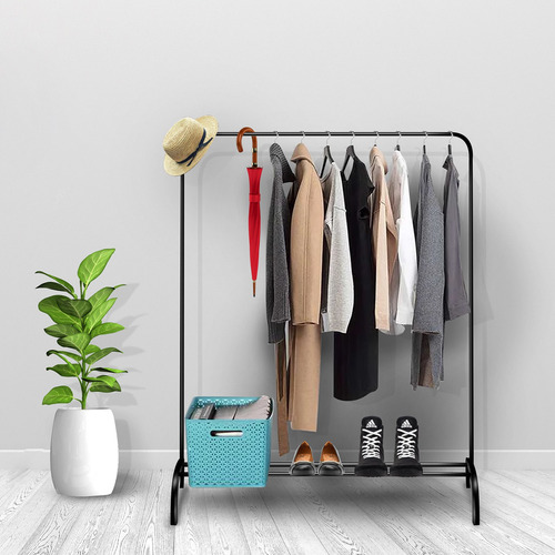 Rack Para Ropa Y Zapatos Áncora Perchero Organizador Gris