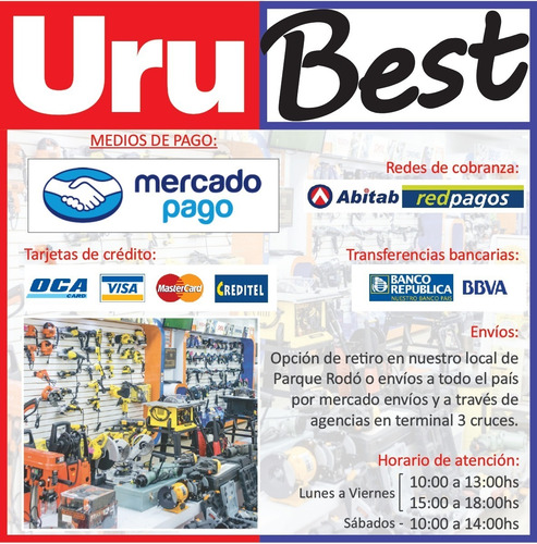 Imagen 7 de 8 de Corta Cesped Rotativa 1,2m De Terminación Equus 4fmowr *ub*
