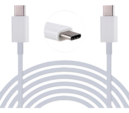 Cable Usb-c A Usb-c Cargador Rápido Para Macbook 12  Galaxy 