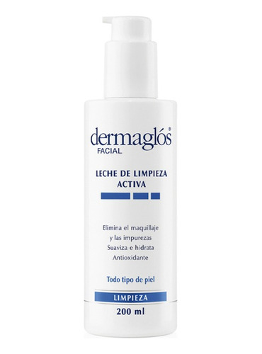 Leche De Limpieza Dermaglós Activa 200ml