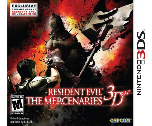 Resident Evil Los Mercenarios 3D Original de Nintendo 3ds