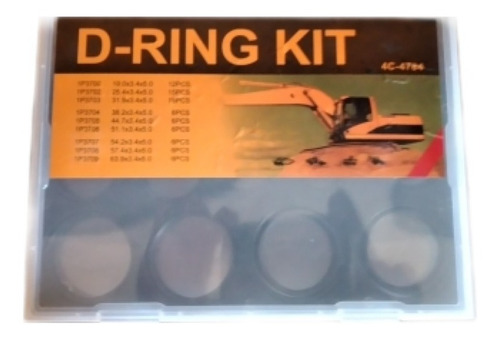 Caterpillar D-ring Kit 4c-4784 Varios Modelos Caterpillar