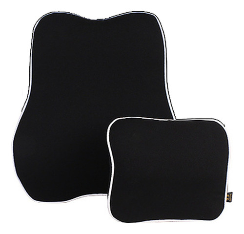 Salm 2 Unids/set Almohada Apoyo Lumbar Cojín Para Coche