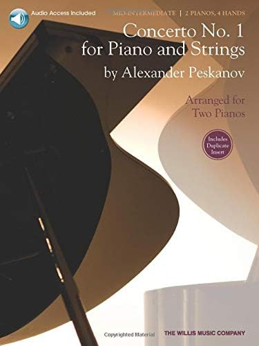 Libro: Concerto No. 1 For Piano And Strings: National Of