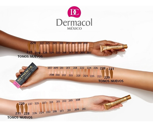Maquillaje de extrema cobertura Dermacol Make-Up Cover tono 226