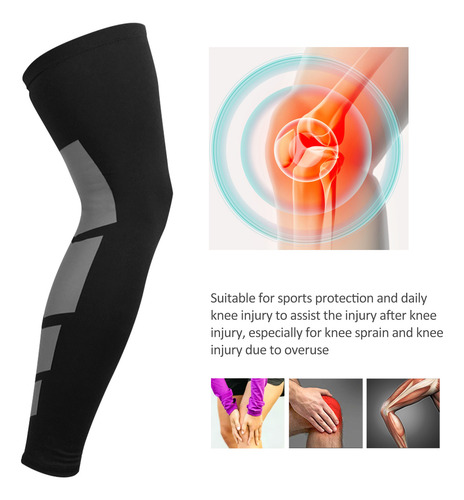 Rodillera Larga Compresion Deportiva Ortopedica