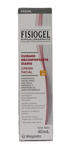 Fisiogel Crema Facial Fps 20 - mL a $2180