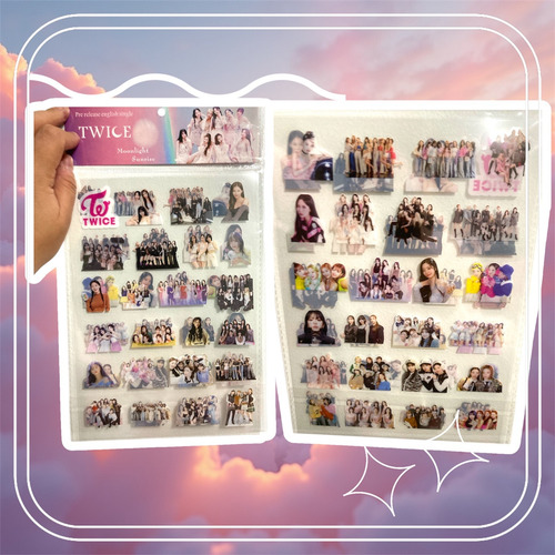 Stickers Kpop Twice, Aespa, Black Pink