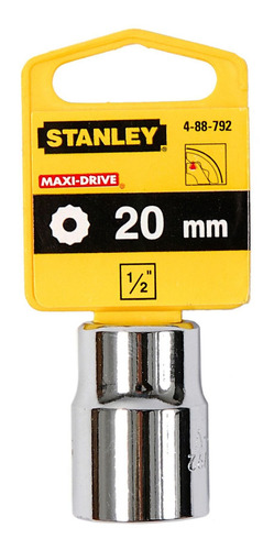 Dado Cuadro 1/2 X20mm Stanley 4-88-792