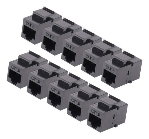 Acoplador Keystone Rj45, Paquete De 10 Unidades Igreely Cat6