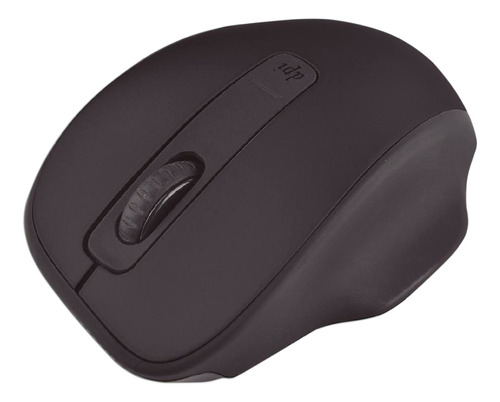 Mouse Óptico Quaroni Inalámbrico con 4 Botones y Rueda de Desplazamiento en Color Negro Modelo MIQ01N