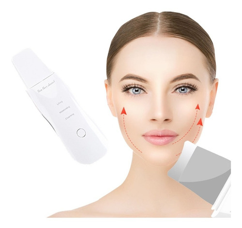 Imagen 5 de 10 de Limpiador Facial Ultrasónico, 3 En 1 Con Accesorio Para El A