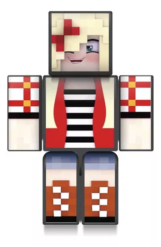 Personagem Autentic e Lidya Minecraft