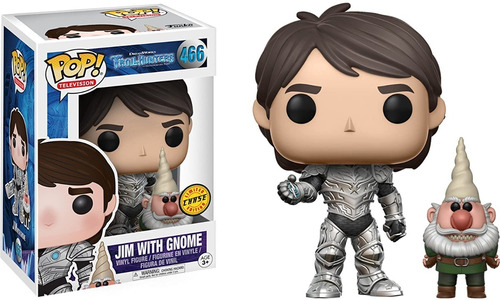 Funko Pop Trollhunters Jim With Gnome Chase