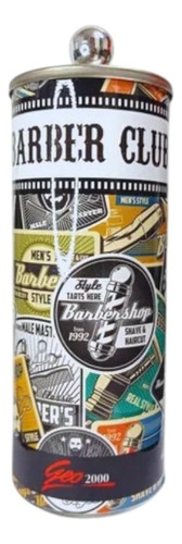 Geo Jarra Sanitizante Bactericida Diseños Barberia Barber Club