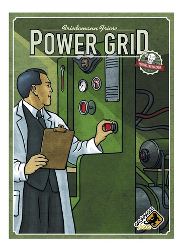 Power Grid - Jogo De Tabuleiro- Versão Energizada - Galápago