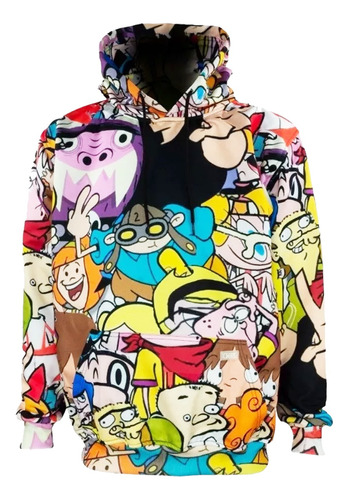 Sudadera Hoddie Hombre Caricaturas 90´s - Cartoon Network