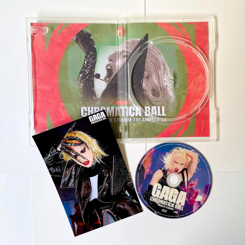 Dvd Lady Gaga Chromatica Ball Tour Mayhem On The Beach Enigm Edição Limitada