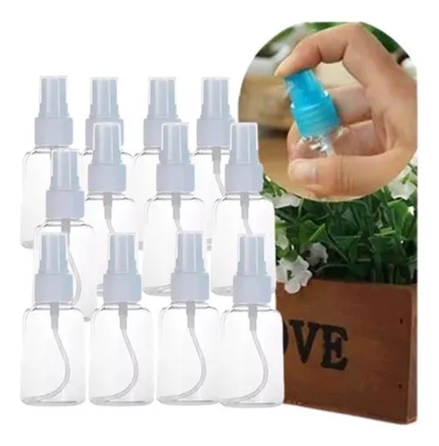 comprar Pack 12 Atomizadores Botella Rociador Spray Aerosol 50ml
