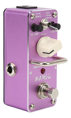 Pedal De Distorsión High Gain Purple S Guitar Effect S True