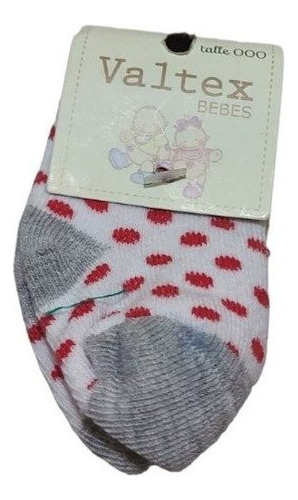 Medias De Bebe Estampada De Algodon Super Suaves Portalle X1