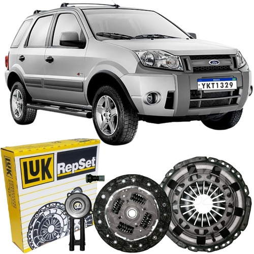 Kit De Embreagem + Atuador Luk Ecosport 1.6 2003 2004 2005