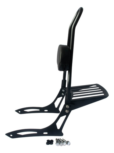 Sissy Bar Easy Rider - Fixo - Preto - Shadow 750 (2011-2014)